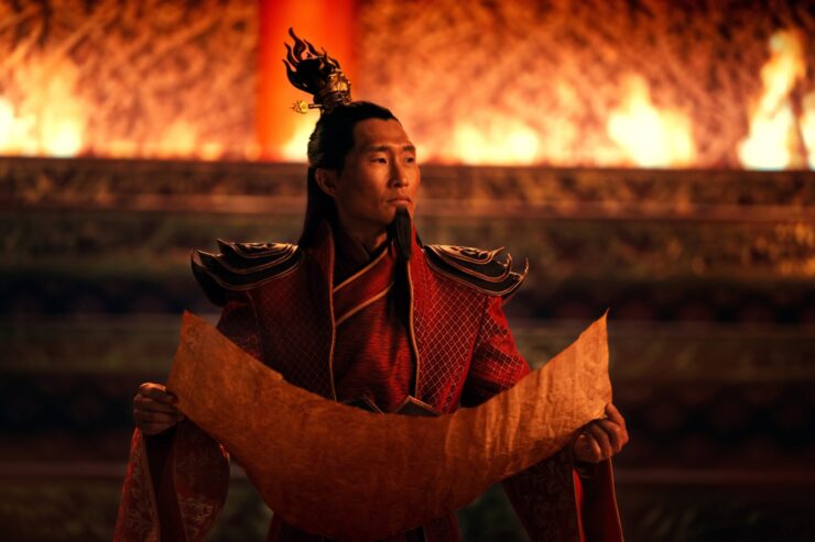 Avatar: The Last Airbender. Daniel Dae Kim as Ozai in season 1 of Avatar: The Last Airbender.