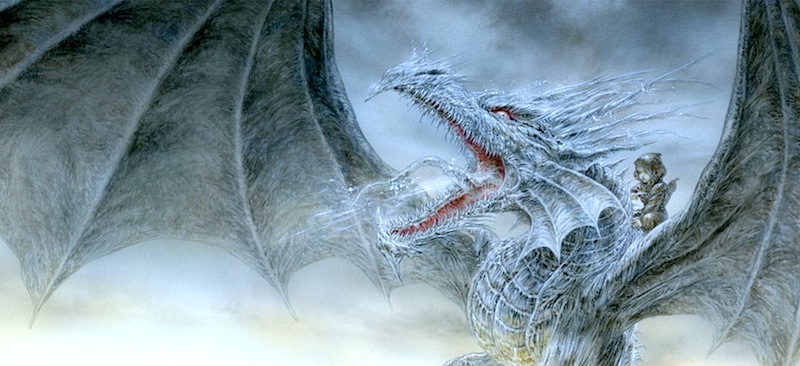 Ice Dragon Luis Royo art