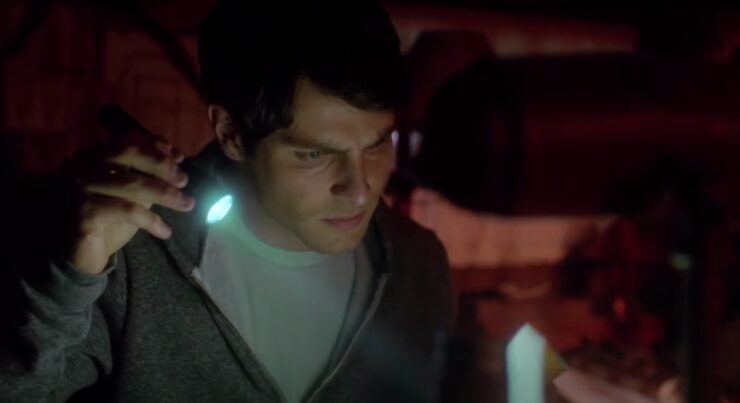 David Giuntoli as Detective Nick Burkhardt in a scene from Grimm. 