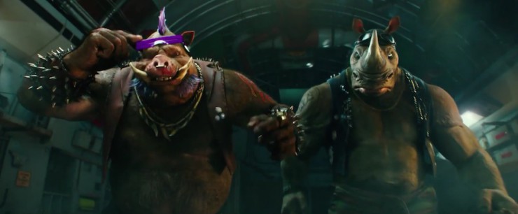 Teenage Mutant Ninja Turtles Out of the Shadows Bebop Rocksteady