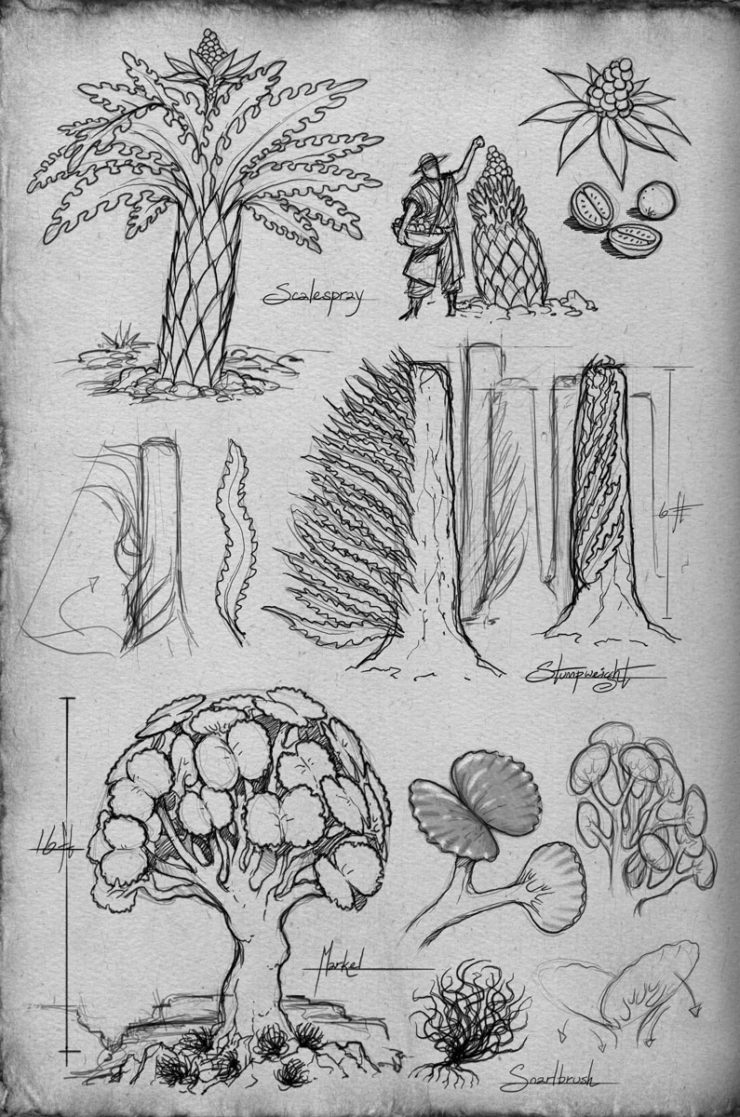 WoK Shallan's sketchebook 6- Scalespray