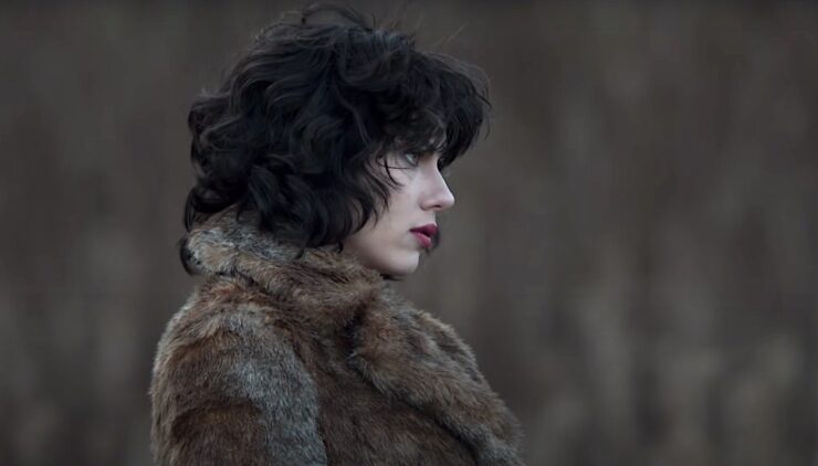 Scarlett Johansson as an alien in Jonathan Glazer's Under the Skin