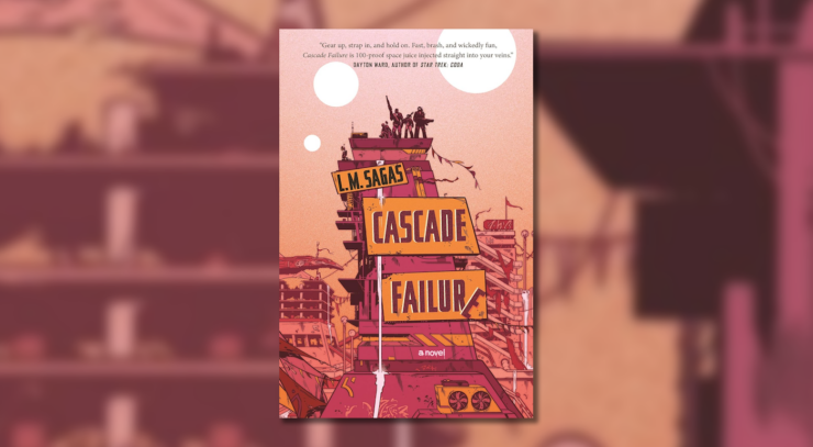 Cover of Cascade Failure by L.M. Sagas