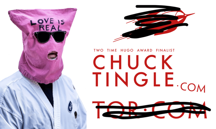 Author Chuck Tingle has taken over Tor.com