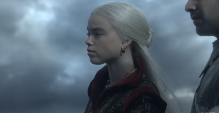 Milly Alcock as Rhaenyra Targaryen in House of the Dragon