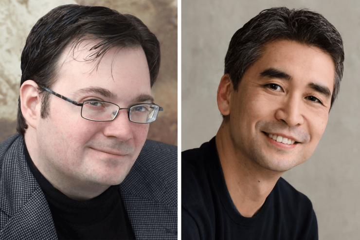 Brandon Sanderson and Kazu Kibuishi